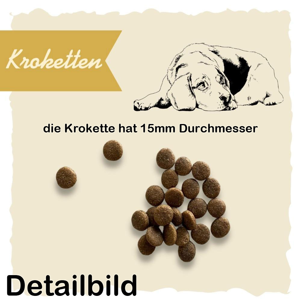 5er-SET Hundetrockenfutter Vega Adult Grainfree  (Nicht Bio) 5kg German Shephy - Bild 3