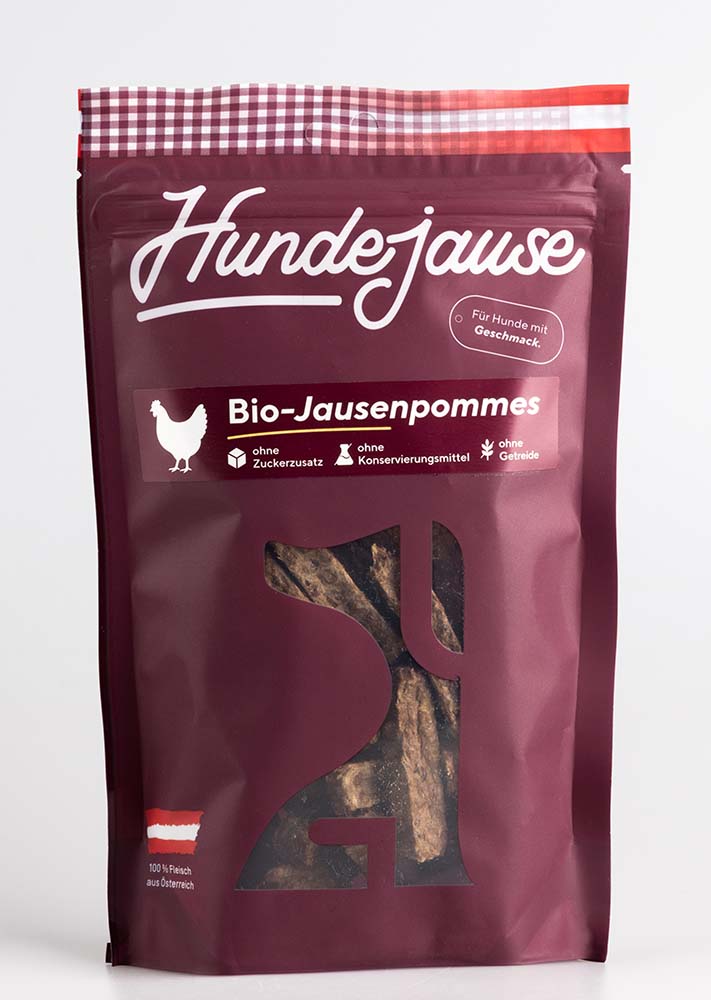 BIO Jausenpommes Harter Kausnack 150g Hundejause - Bild 1