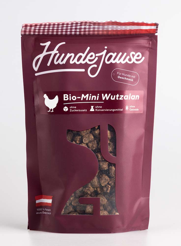 BIO Mini Wutzalan Harter Kausnack 150g Hundejause - Bild 1
