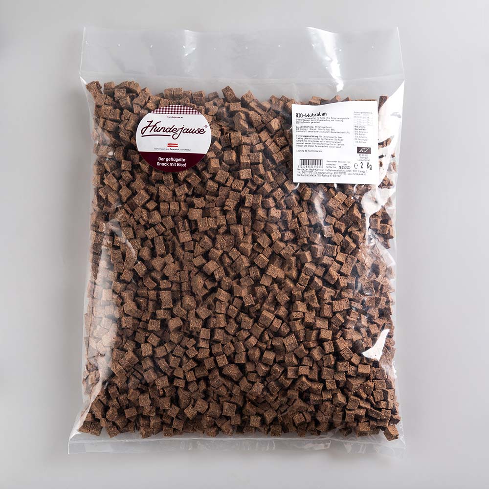 BIO Wutzalan Harter Kausnack 2Kg Hundejause - Bild 1