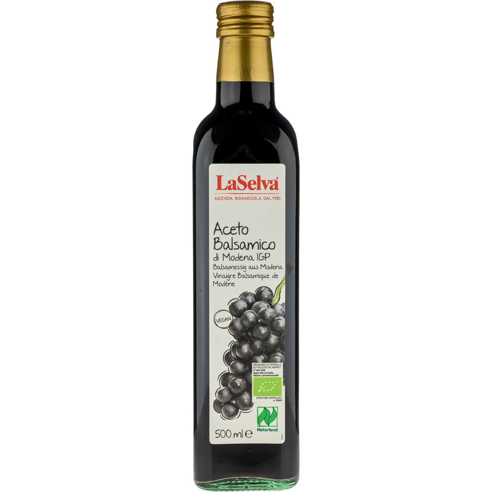 Balsamessig aus Modena / Aceto Balsamico di Modena IGP 500 ml LaSelva - Bild 1