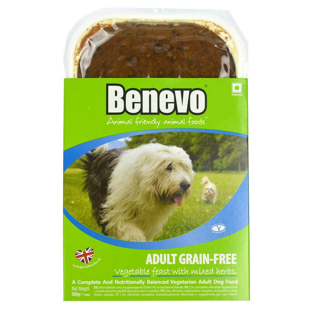 Benevo Adult Grain-Free 395g Veganes Feucht-Alleinfutter für Hunde Nicht Bio - Bild 1