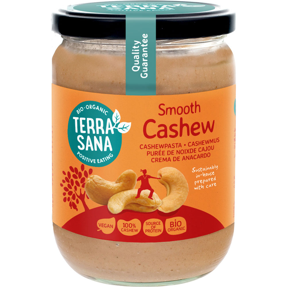 Bio Cashewmus, 500g Schraubglas TerraSana - Bild 1