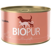 Bio Ente mit Kartoffel & Zucchini Hund Nass-Erg&auml;nzungsfutter 400g Biopur - Bild 1