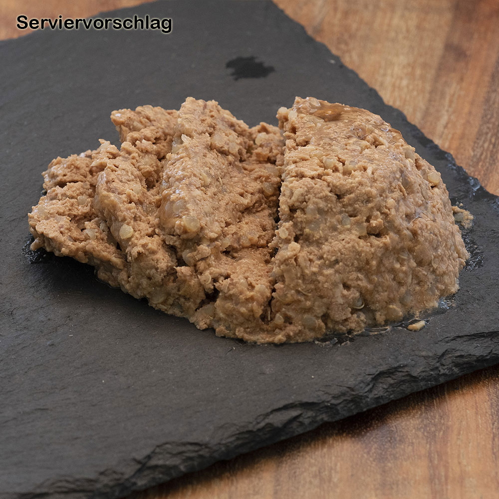 Bio-Erg&auml;nzungsfutter Katze Huhn mit Quinoa, Birne und Kokos 200g Katzenliebe - Bild 2