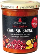 Bio Fertiggericht Soul Kitchen Chili sin Carne 370g Zwergenwiese - Bild 1