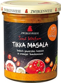 Bio Fertiggericht Soul Kitchen Tikka Masala 370g Zwergenwiese - Bild 1