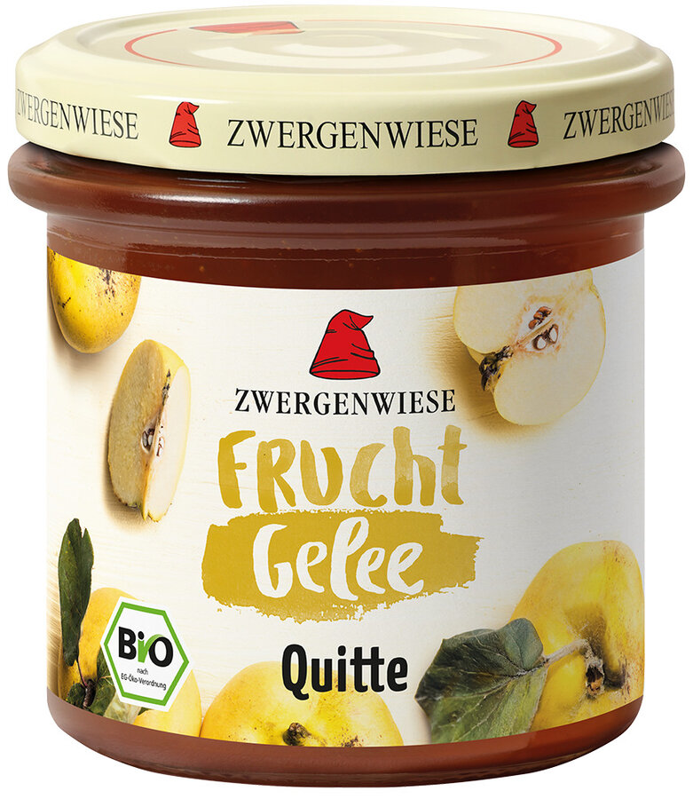 Bio FruchtGelee Quitte 160g Zwergenwiese - Bild 1
