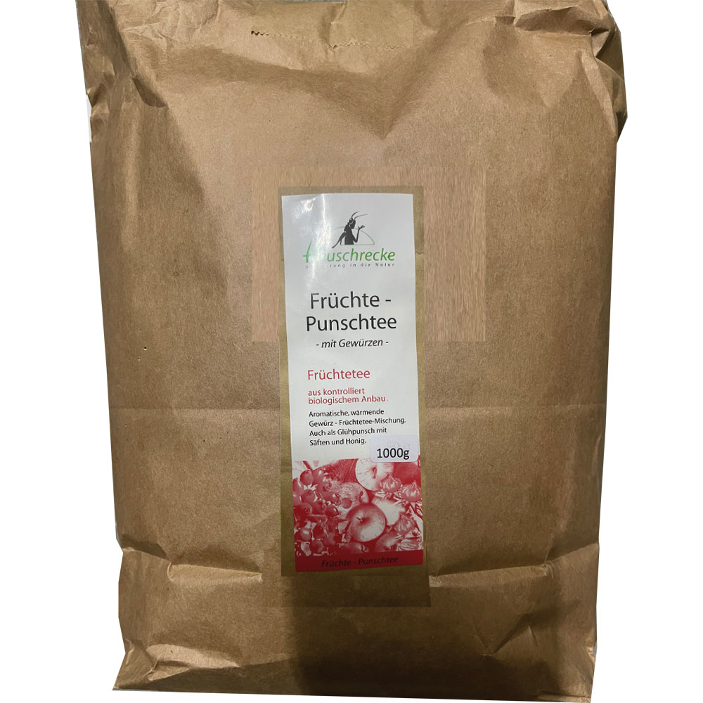 Bio Fr&uuml;chtepunchtee, 1kg Heuschrecke - Bild 1