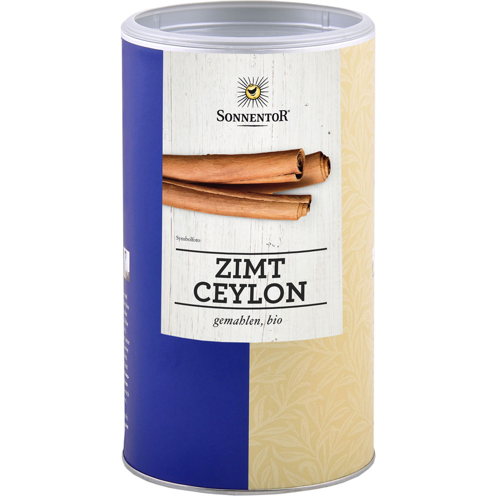 Bio Gew&uuml;rz Gastrodosen Zimt (Ceylon) gemahlen 450g Sonnentor - Bild 1