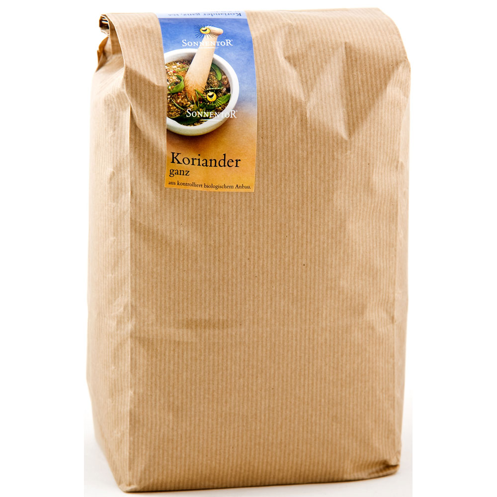 Bio Gew&uuml;rz Koriander, ganz 1000g Sonnentor - Bild 1