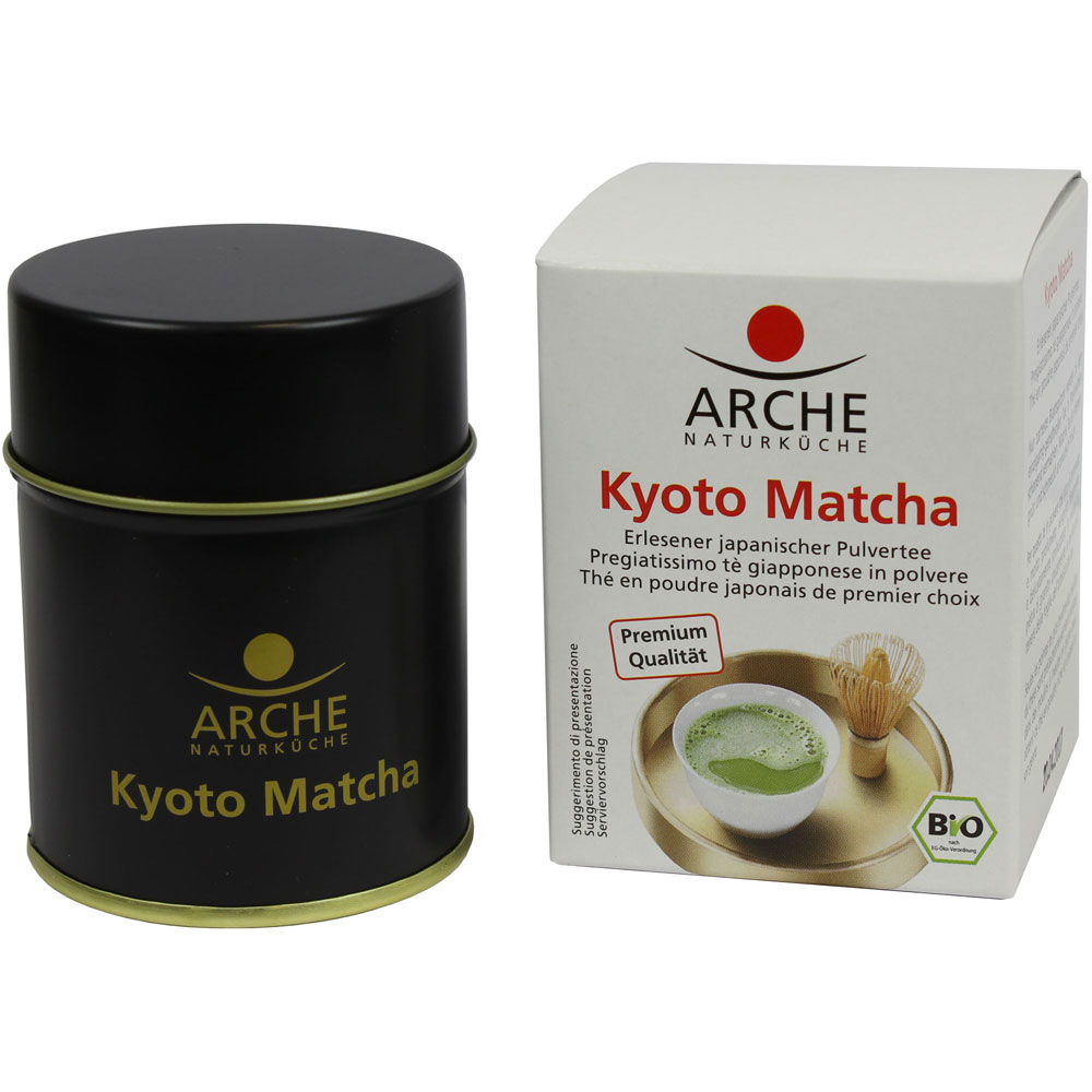 Bio Gr&uuml;ntee Kyoto Premium Matcha 30g Arche - Bild 1