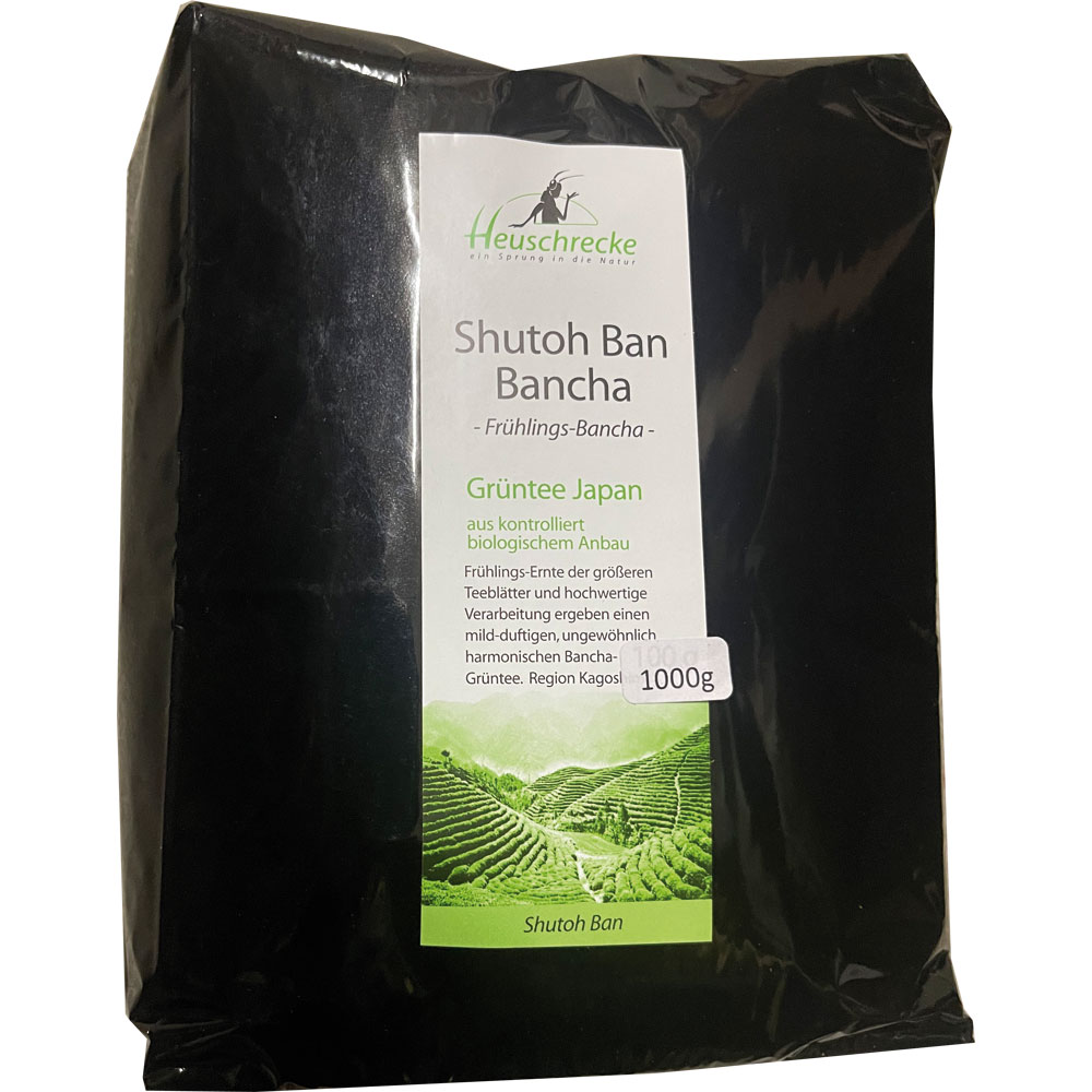 Bio Gr&uuml;ntee Shuto Ban Japan Ban-Cha 1 kg - Bild 1