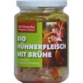 Bio H&uuml;hnerfleisch mit Br&uuml;he 320g Gut Krauscha