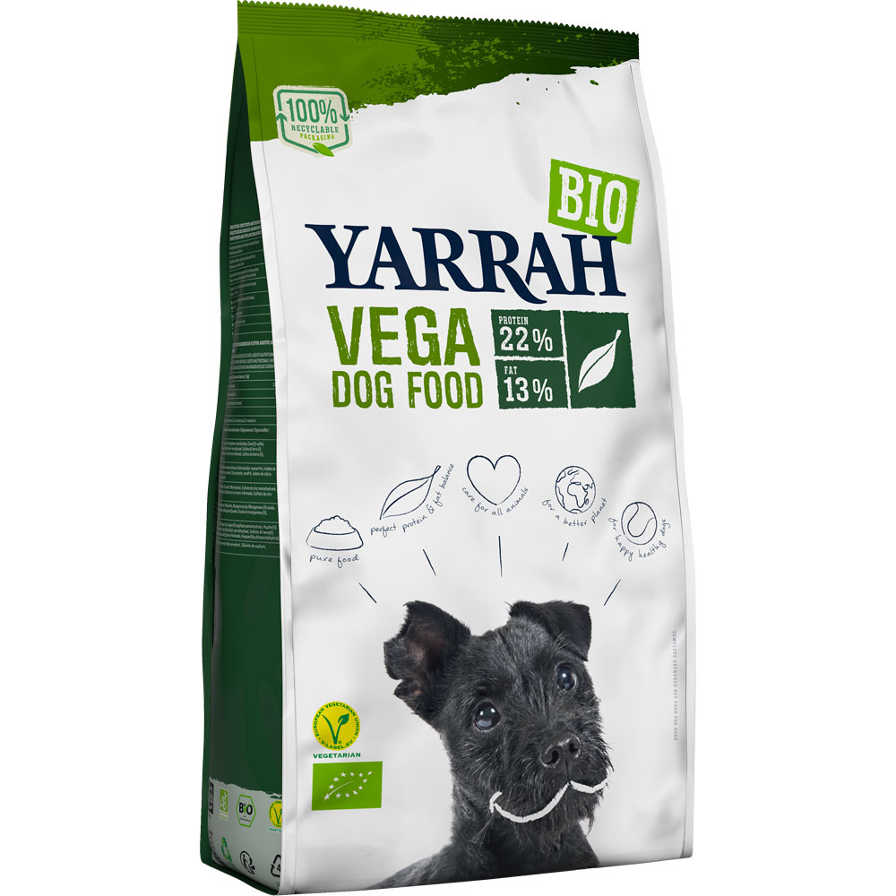 Bio Hunde-Trockenfutter Adult Vega, vegetarisch 2kg Yarrah - Bild 1
