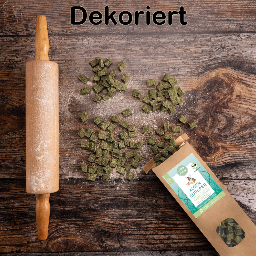 Bio Hundeleckerli Algen Knusper 150g naftie - Bild 2