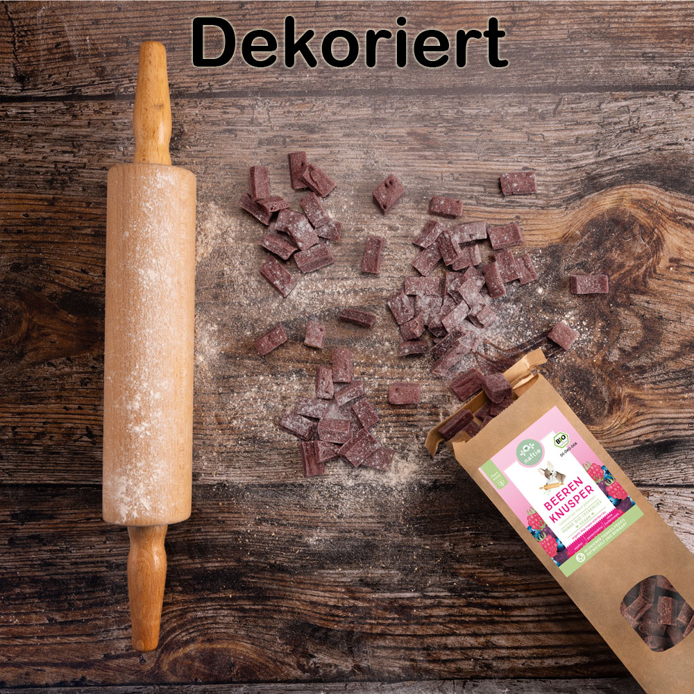 Bio Hundeleckerli Beeren Knusper 150g naftie - Bild 2