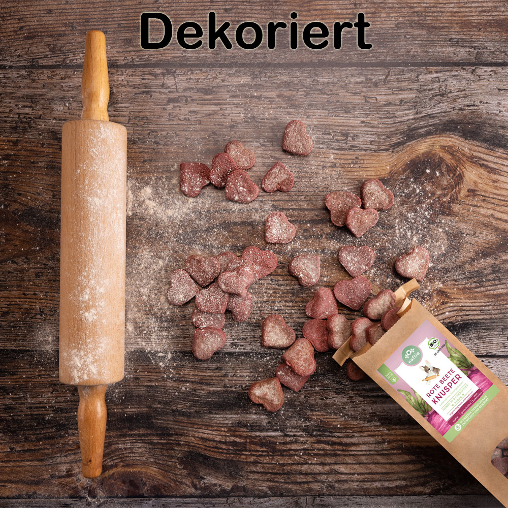 Bio Hundeleckerli Rote Beete Knusper 150g naftie - Bild 2