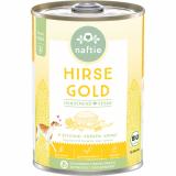 Bio Hundemen&uuml; vegan Hirse Gold 400g naftie