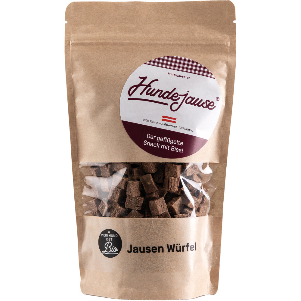 Bio JausenW&uuml;rfel Wutzalan 150g Hundejause - Bild 1