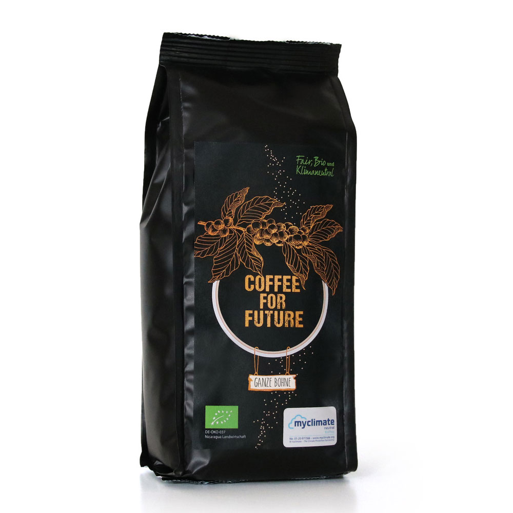 Bio-Kaffee Coffee for Future, ganze Bohne, 250 g CAFE CHAVALO - Bild 1
