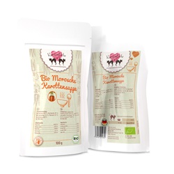 Bio Katzen Erg&auml;nzungsfutter Morosche KarottenSuppe 100g KatzenLiebe - Bild 1