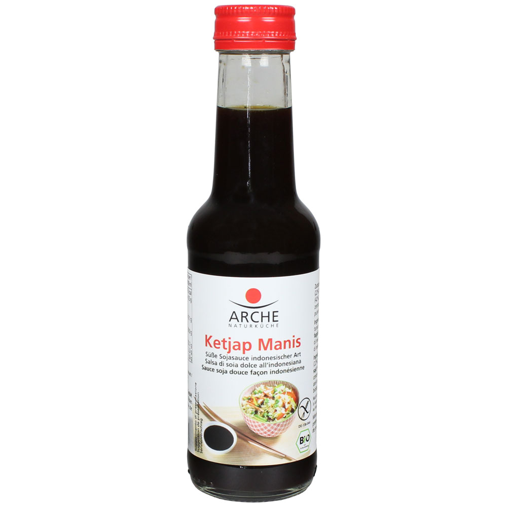 Bio Ketjap Manis (Soja-Würzsauce) 155ml Arche - Bild 1