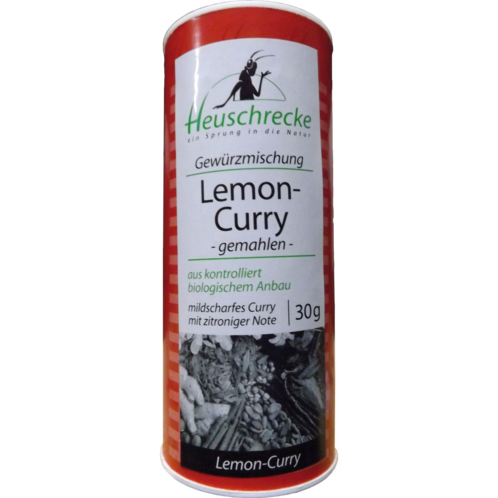 Bio Lemoncurry 30g Dose Heuschrecke - Bild 1