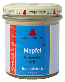 Bio Mepfel (Meerrettich-Apfel) 160g Zwergenwiese - Bild 1