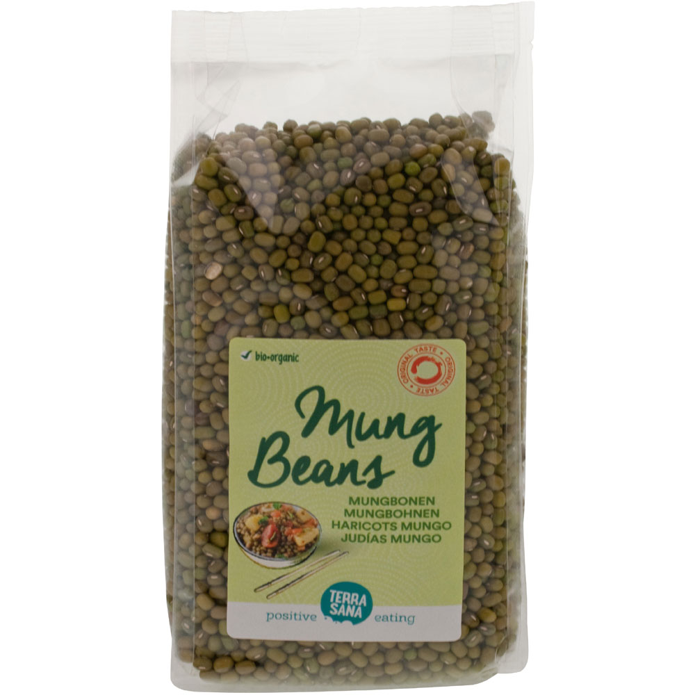 Bio Mungbohnen getrocknet, 400g T&uuml;te TerraSana - Bild 1