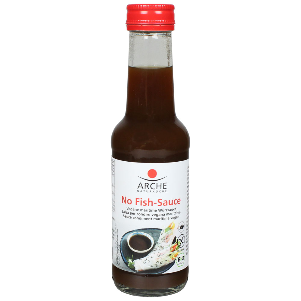 Bio No Fish-Sauce (vegane, maritime Würzsauce) 155ml Arche - Bild 1