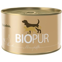 Bio Pute mit Zucchini & K&uuml;rbis Hund Nass-Erg&auml;nzungsfutter 400g Biopur - Bild 1
