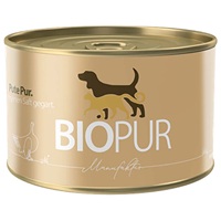 Bio Putenmuskelfleisch Hund Nass-Erg&auml;nzungsfutter 400g Biopur - Bild 1
