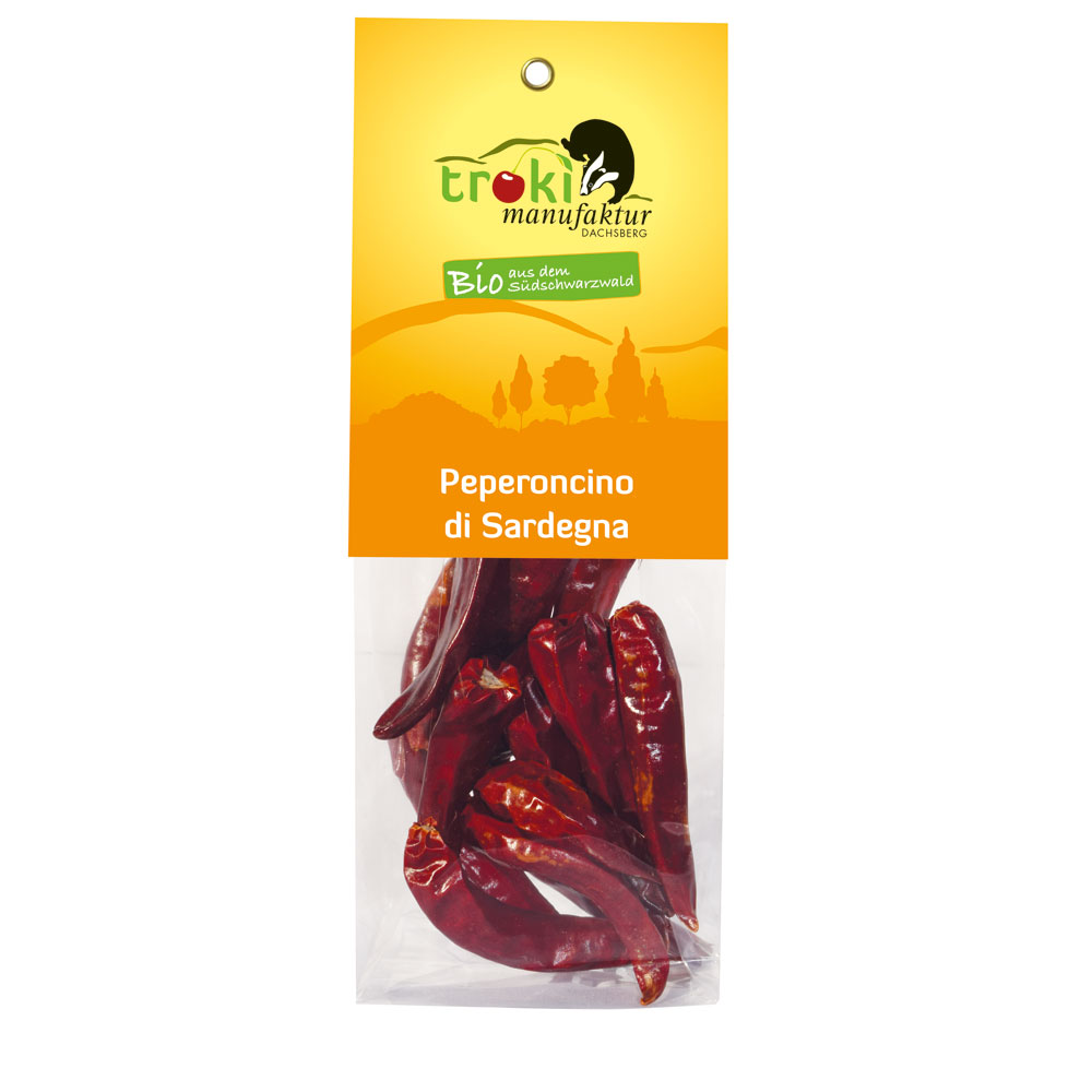Bio Sardische Peperoni 15g Troki - Bild 1