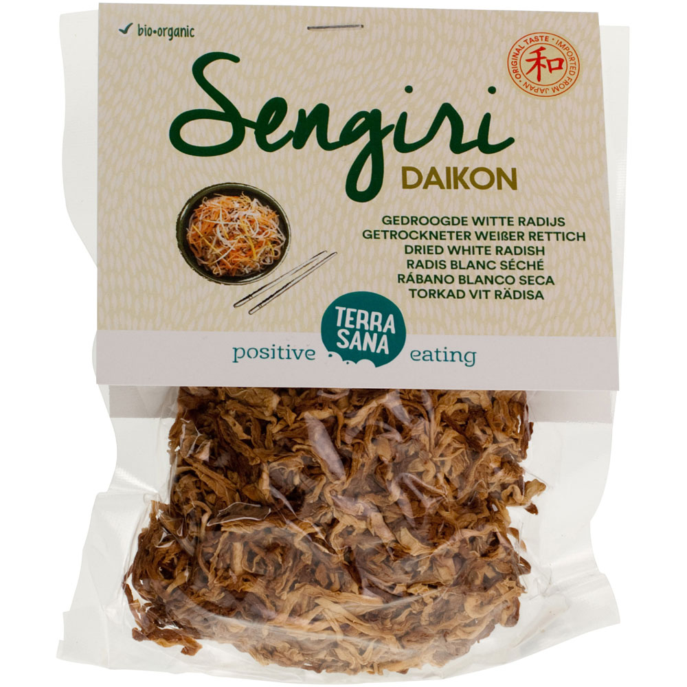 Bio Sengiri Daikon getrocknet, 50g TerraSana - Bild 1
