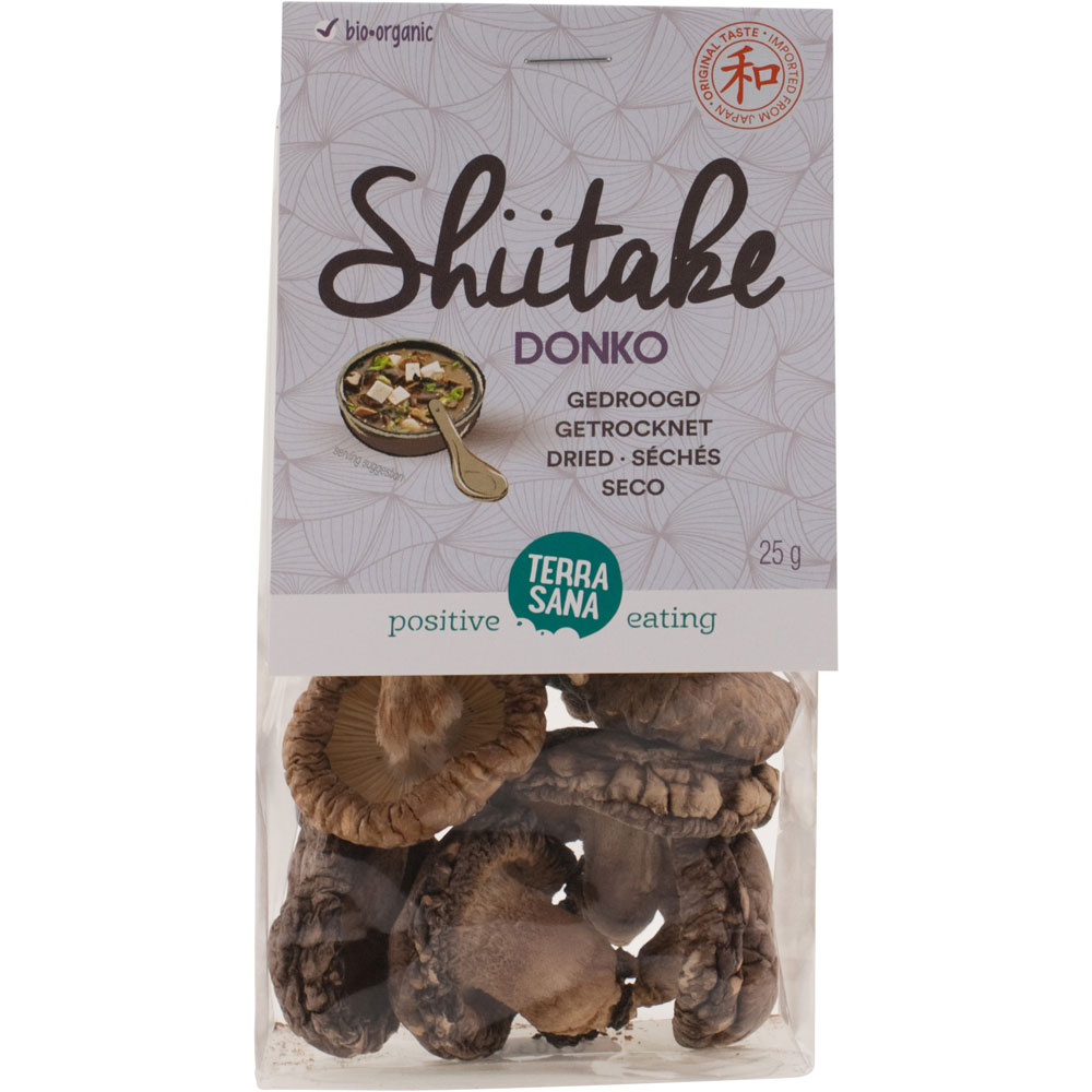 Bio Shiitake Donko, 25g TerraSana - Bild 1