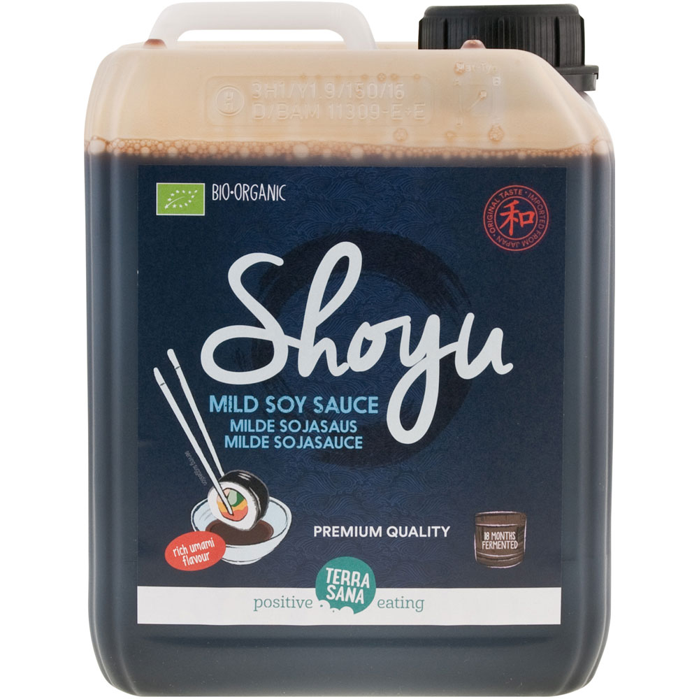 Bio Shoyu mild, 2,5l Kanister TerraSana - Bild 1