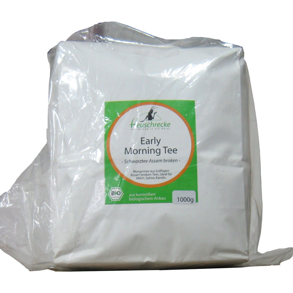 Bio Tee Early Morning, Assam Broken 1Kg Heuschrecke - Bild 1