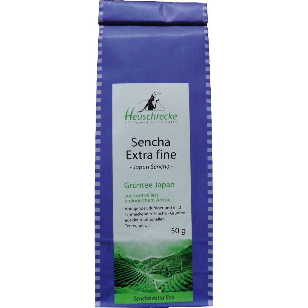 Bio Tee Japan Sen-Cha extra fine Region Uji 50 g Heuschrecke - Bild 1