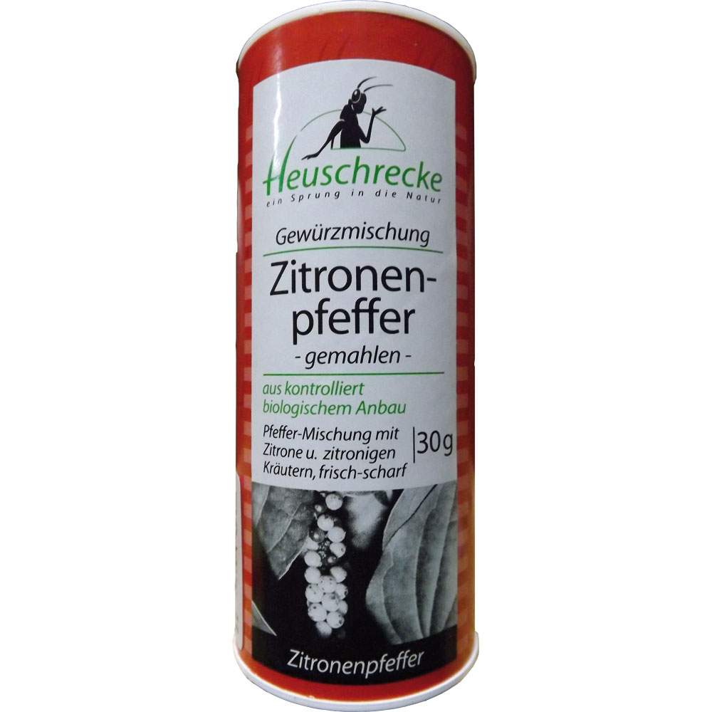 Bio, Zitronenpfeffer 30g Heuschrecke - Bild 1