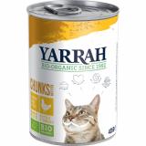 Bröckchen in Soße Huhn 405g Yarrah Bio Katzenfutter