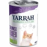 Bröckchen in Soße Huhn mit Truthahn 405g Yarrah Bio Katzenfutter