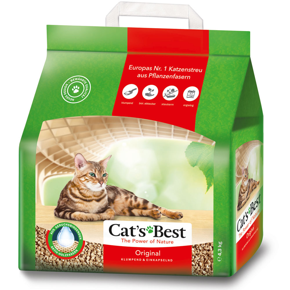 Cat´s Best Öko Plus 4,3 kg Rettenmaier - Bild 1