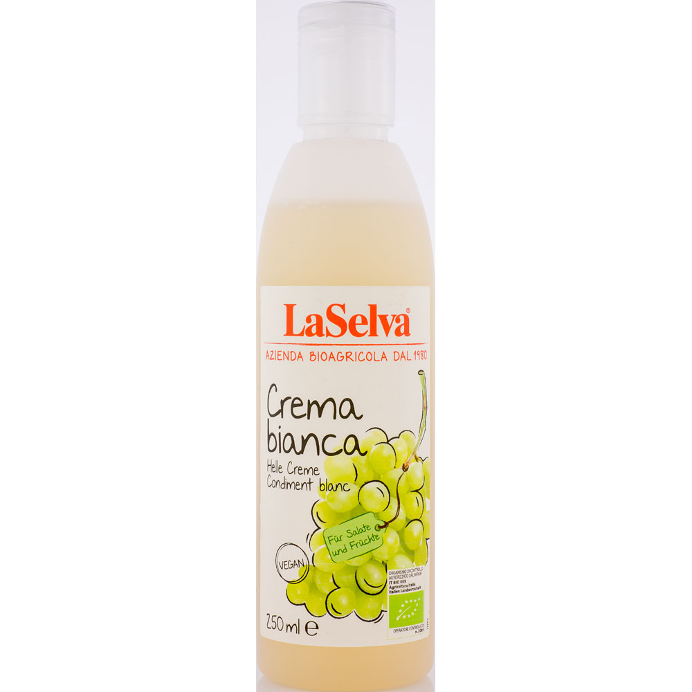 Creme f&uuml;r Salate und Fr&uuml;chte/Crema bianca (hell) 250g LaSelva - Bild 1
