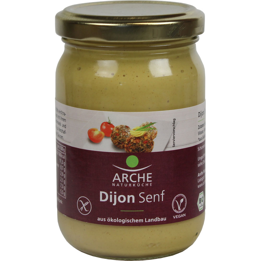 Dijon Senf 200ml Arche | Senf | Senf, Mayo, Ketchup &amp; Co. | Naturkost A-Z