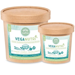 Ergänzungsfutter Hund Veganutri NICHT BIO 500g naftie - Bild 1