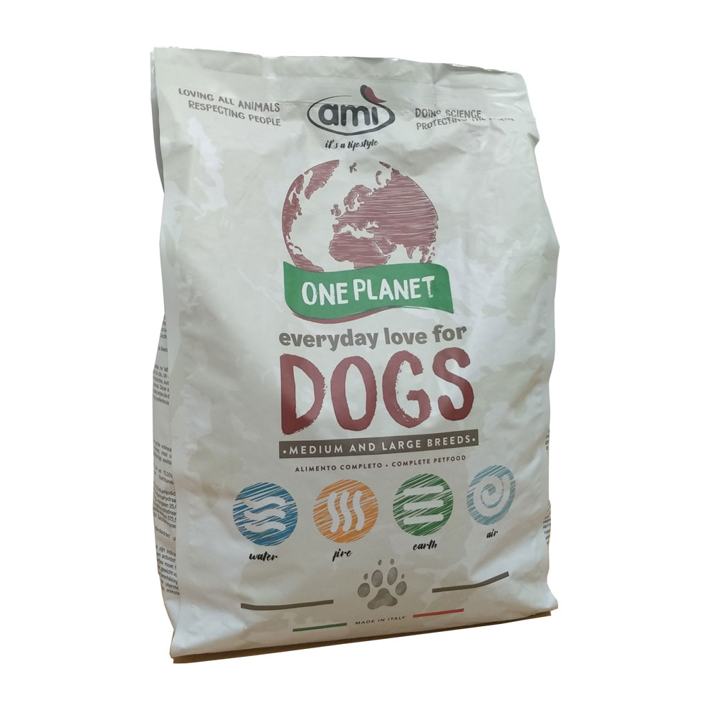 Haltbar bis 09/2023   Ami Pet Food Veganes Hundefutter 3kg (Nicht Bio) - Bild 1