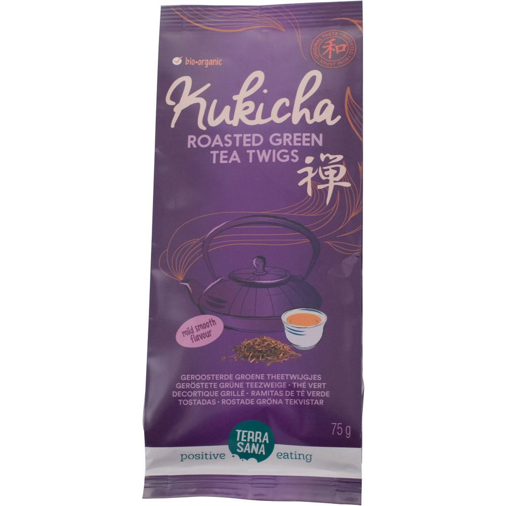 Haltbar bis  27.05.2026    Bio Kukicha Tee Japan, 75g TerraSana - Bild 1