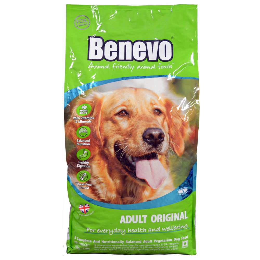 Hundefutter Vegan -Dog Original- 15kg  NICHT BIO Benevo - Bild 1