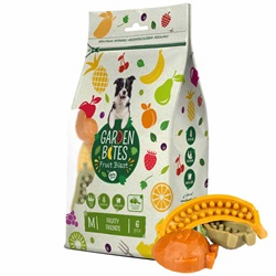 Hundenack Fruity Friends M (8,5cm) 6er Pack bunt gem. NICHT BIO Garden Bites - Bild 1